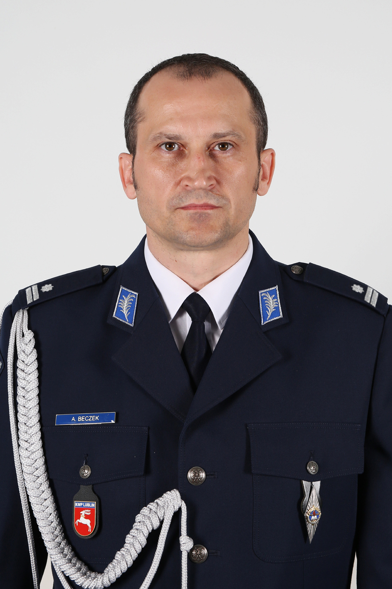 Komendant Miejski Policji w Lublinie Adam Beczek