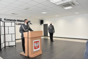 głos zabiera 1 Zastępca komendanta Wojewódzkiego Policji w Lublinie