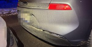 uszkodzony radiowóz