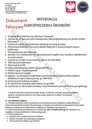 fałszywa dokumentacja
