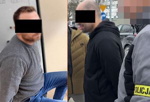 Zatrzymani mężczyźni.