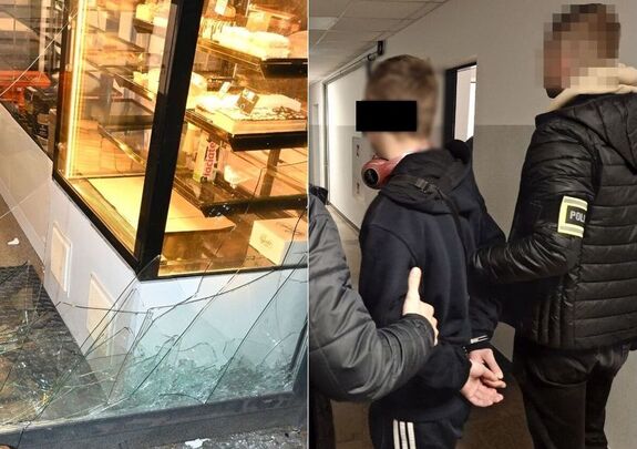 włamywacz oraz piekarnia