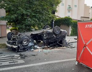wypadek toyota bmw