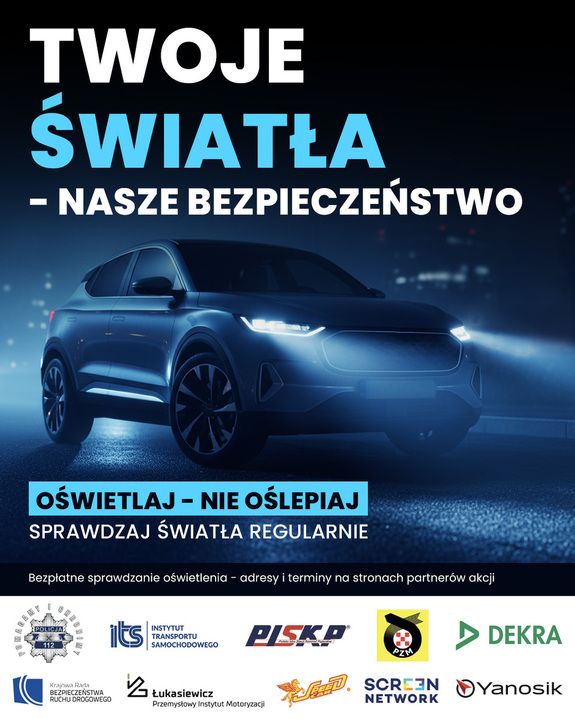 Twoje światła - nasze bezpieczeństwo