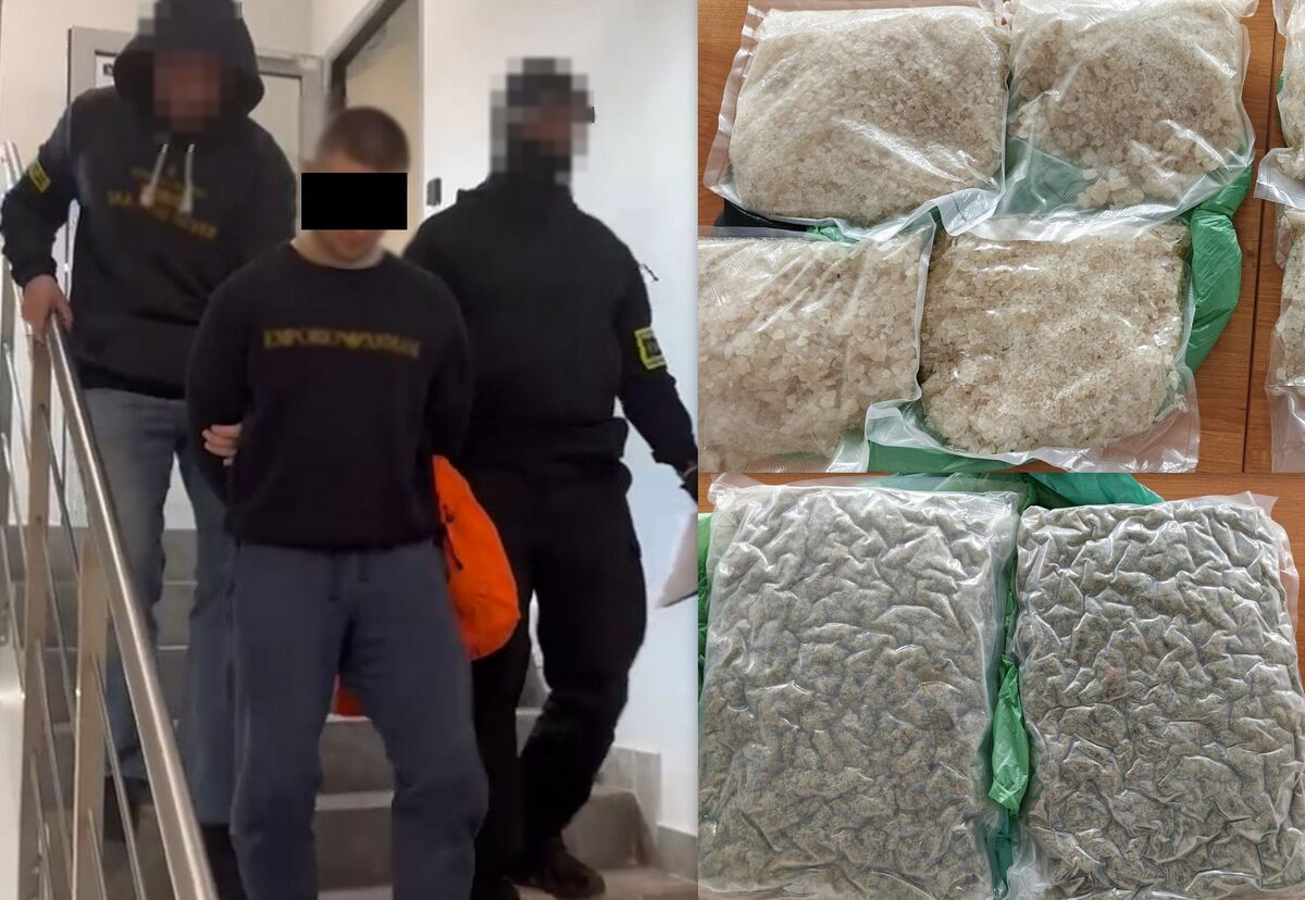 Uderzenie w lubelski narkobiznes. 23-latek ukrywał prawie 15 kg narkotyków
