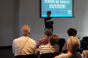 Policjanci przeprowadzili warsztaty dla seniorów