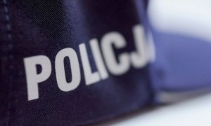 fot.: policyjna czapka służbowa z daszkiem